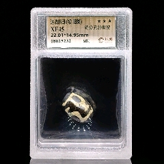 公元20世纪两眼料器天珠-天珠-7788旧书网