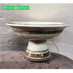 中国宋定窯　白磁瑞花刻文平鉢2枚　木箱付21.5㎝東Y7-0516⭐︎2Fトコカコ 白磁