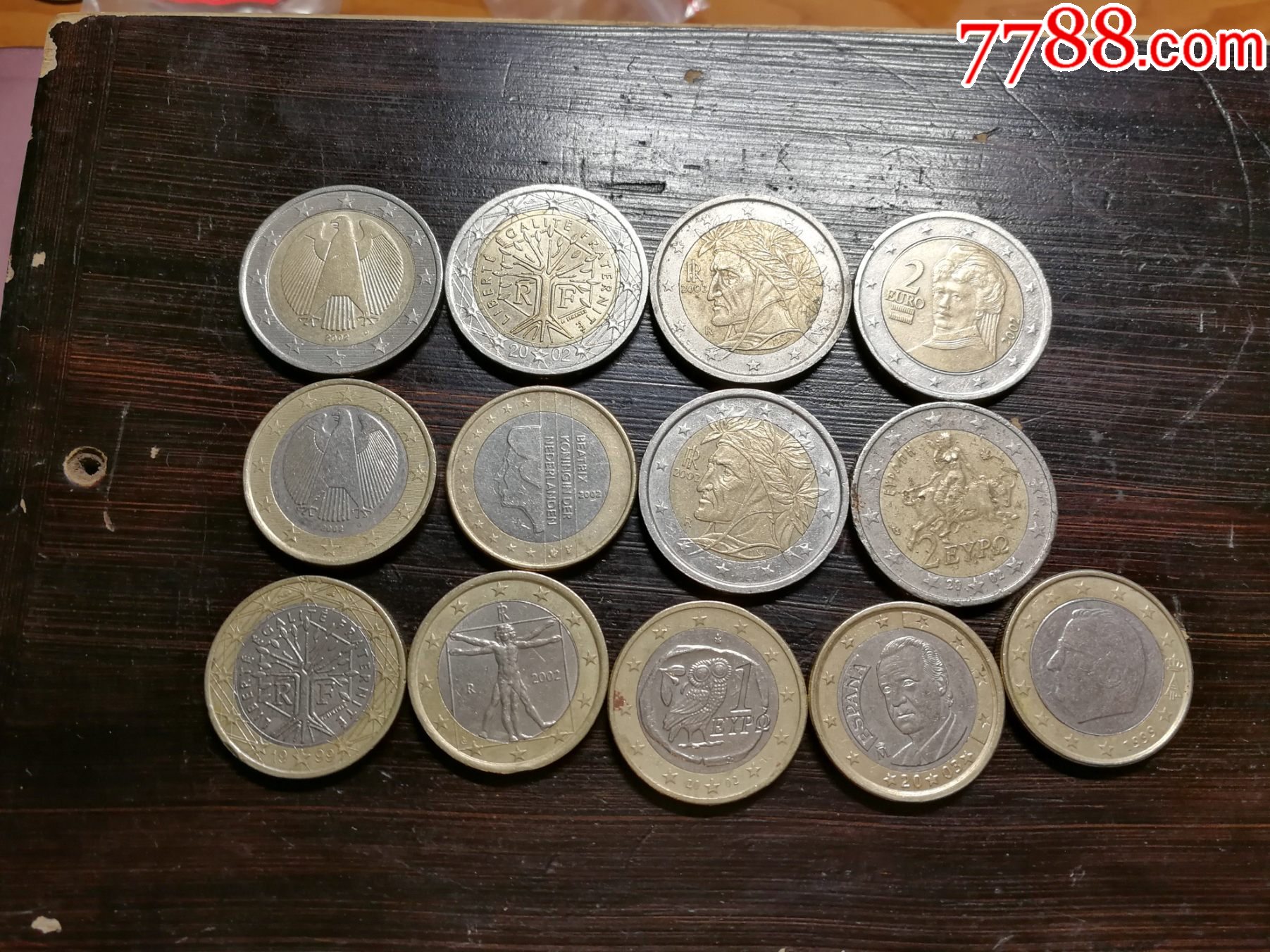 欧元区币24+_其他欧洲钱币_伶意轩【7788收藏__收藏热线】
