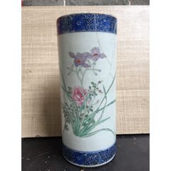 乾隆青花山水人物太白尊-青花瓷-7788旧书网