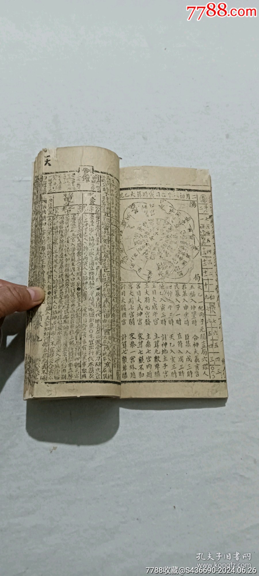 線裝：趨避通書、三冊_價(jià)格1200元_第12張_7788收藏__收藏?zé)峋€