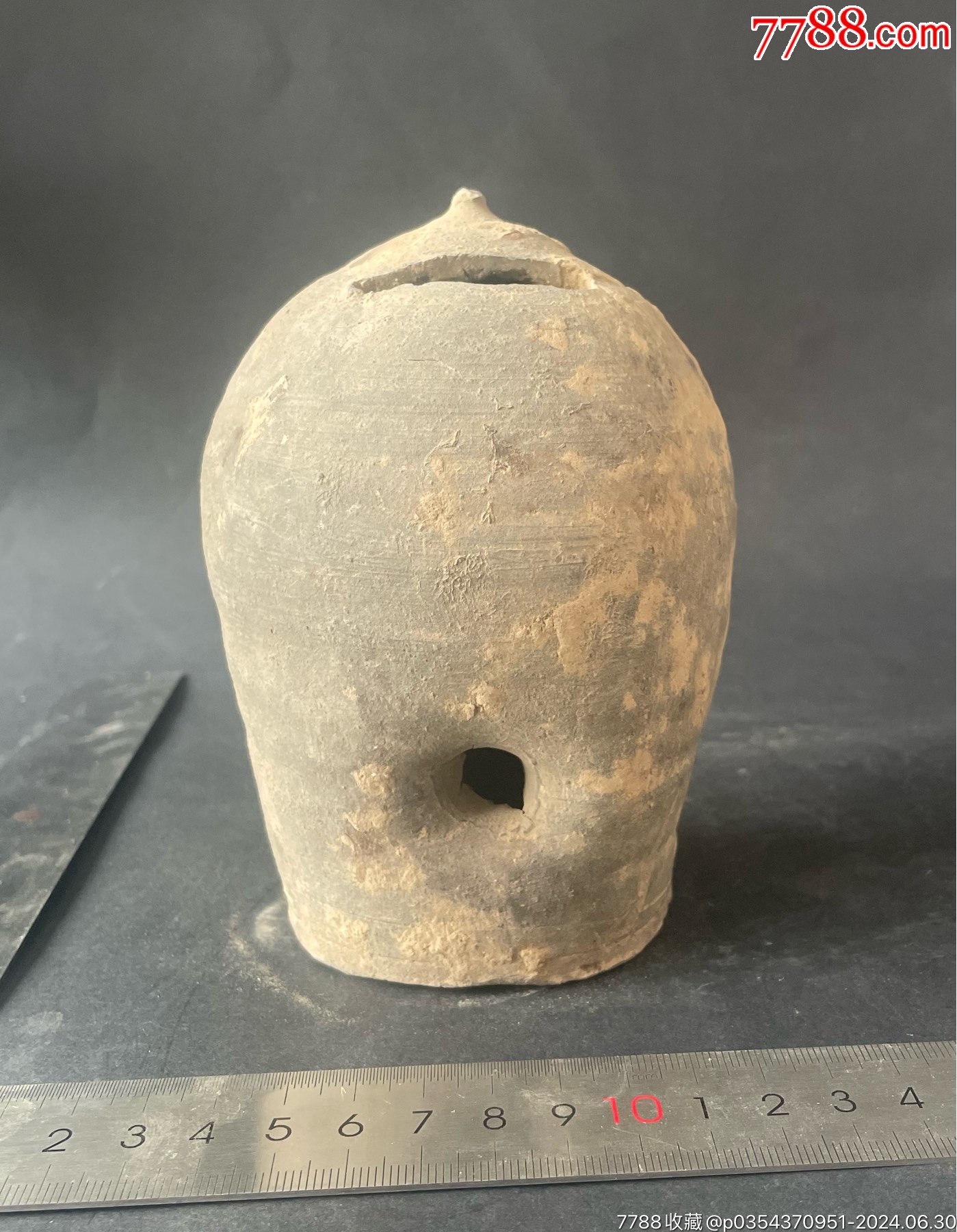 汉代存钱罐陶扑满-价格:1500元-se101446487-其他陶器-零售-7788收藏__收藏热线