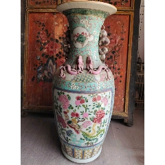 中国古玩　洪憲年製　花瓶　粉彩　時代物　中国美術　1916年　f444 中国古玩 洪憲年製 花瓶 粉彩 時代物 中国美術 1916年 f444 中国