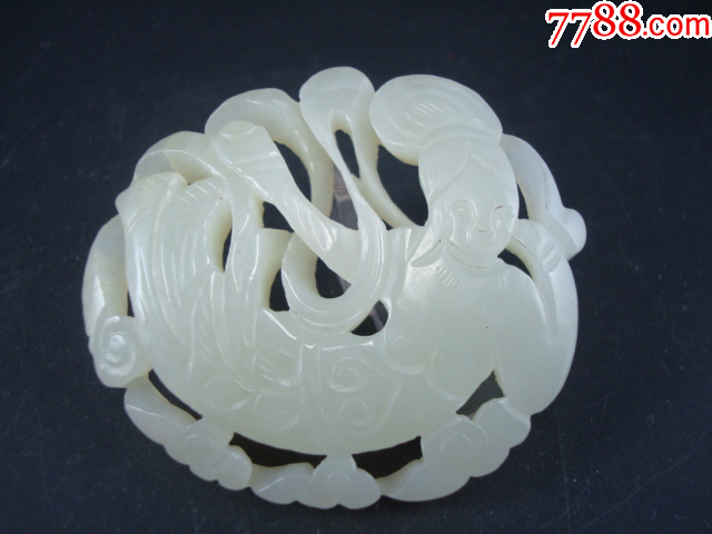 和田玉飞天佩_和田玉_博宝斋古玩【7788收藏__收藏热线】
