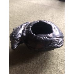 煤精石龍紋水洗_百年老報(bào)館