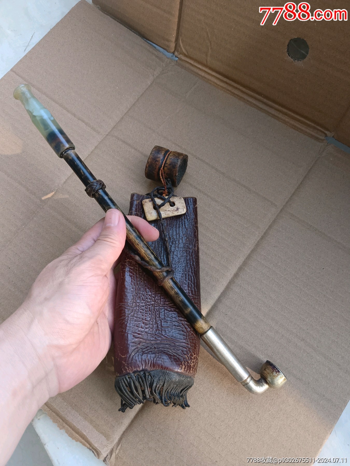 经典,北方人抽烟用的,旱烟杆,完整一套_烟杆/烟枪/烟锅_万般皆是缘【7788收藏__收藏热线】