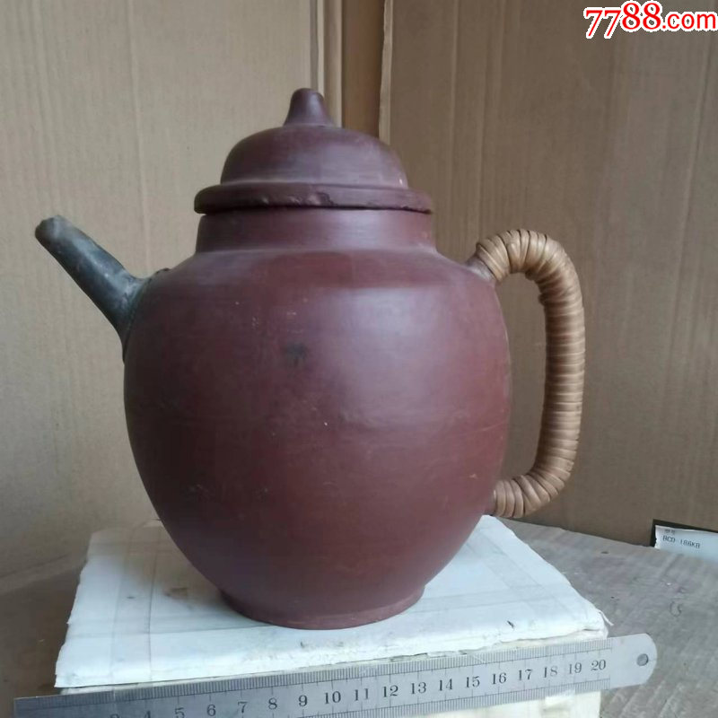 少见明代紫砂壶、古代紫砂手工艺、老茶具茶壶、明代大号紫砂壶-价格:350元-se101654730-紫砂壶-零售-7788收藏__收藏热线