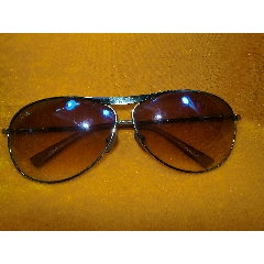 眼镜老眼镜八十年代怀旧老眼镜rayban雷朋茶色太阳眼镜