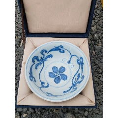康熙康熙仿明青花碗，落款“大明成化年制”_青花瓷_明眸皓齿【7788旧书网】