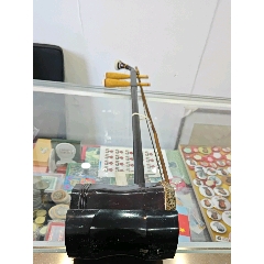 敦煌牌 蘇州二胡 上海民族楽器製 ヘビ皮 本物蛇皮 馬毛弓つき 敦煌牌