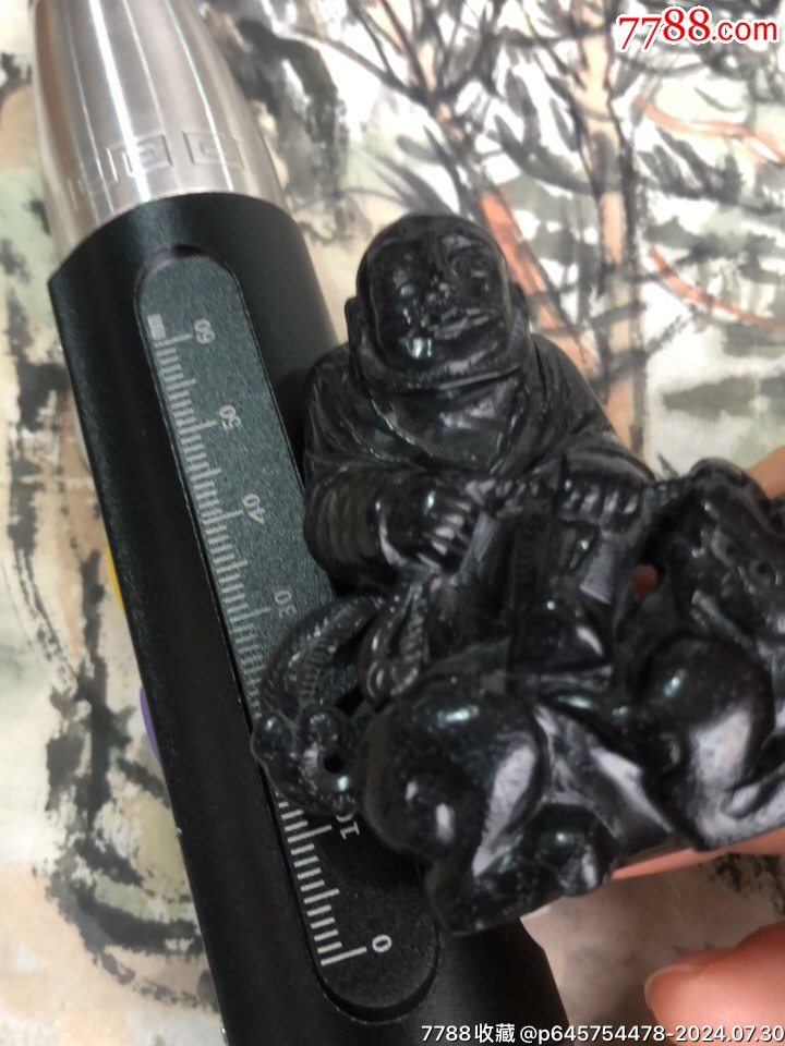 煤精石人物把件_價(jià)格5000元【百年老報(bào)館】_第7張_7788收藏__收藏?zé)峋€