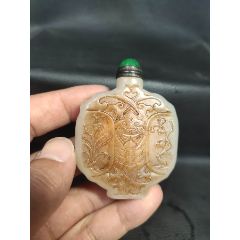 清翡翠鼻烟壶一组2件-北京中拍国际拍卖有限公司