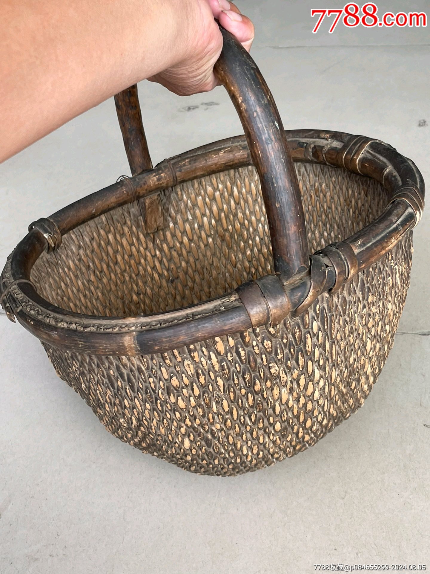 提篮,小篮子,纯手工编织,农博馆,文化馆,陈设摆件