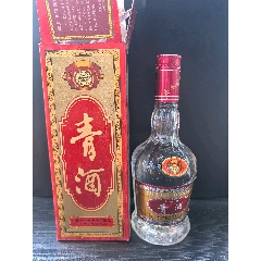 2001年贵州陈酿青酒（48度500毫升浓香一级）