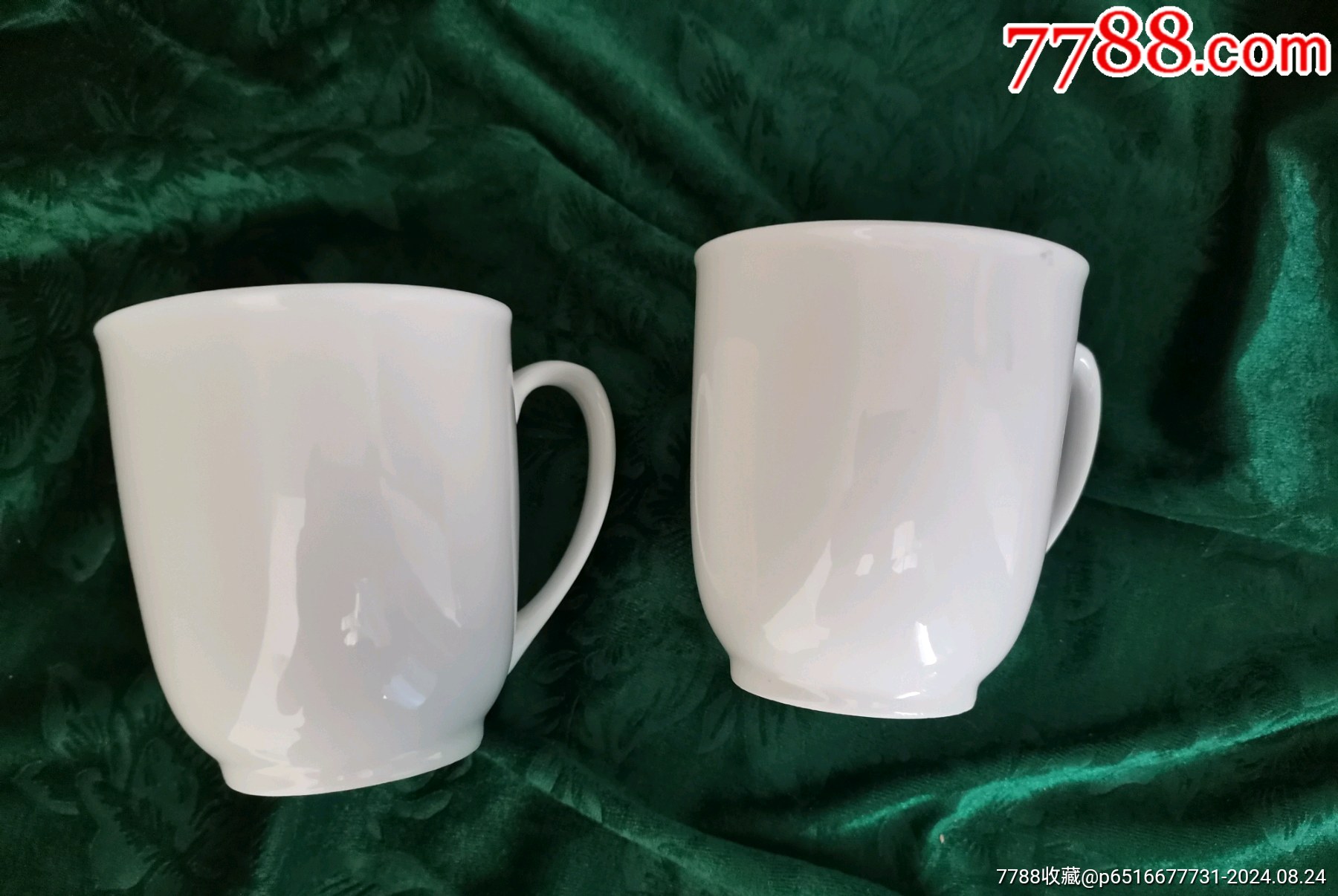 白瓷杯两只-价格:99元-se102383190-单色白瓷-零售-7788收藏__收藏热线