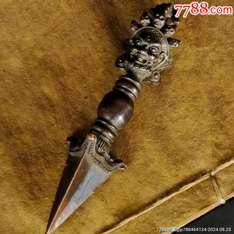 明王降魔杵法器用品约长8厘米-价格:45元-se102387088- 其它佛/道藏品-零售-7788收藏__收藏热线