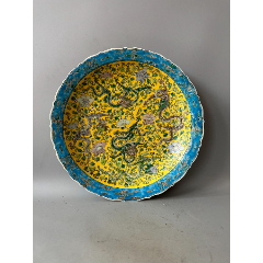  strong>珐琅彩九龙盘 /strong>_青花瓷_其他青花_年代不详_其他器型