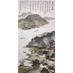 画家霖青老师山水画