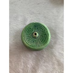 宋代绿釉香插