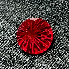 8克拉煙花切緬甸鴿血紅寶石戒指裸石配飾全凈體12mm指環(huán)項鏈_新匯創(chuàng)億商行