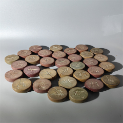 民國(guó)象棋一副包老木器箱子盒子盤(pán)子柜子木碗木雜件木佛像木牌_清茗敘瓷丶