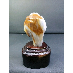 缅甸纯天然树化玉硅化木化石奇石山水石观赏石客厅摆件(se102702359)