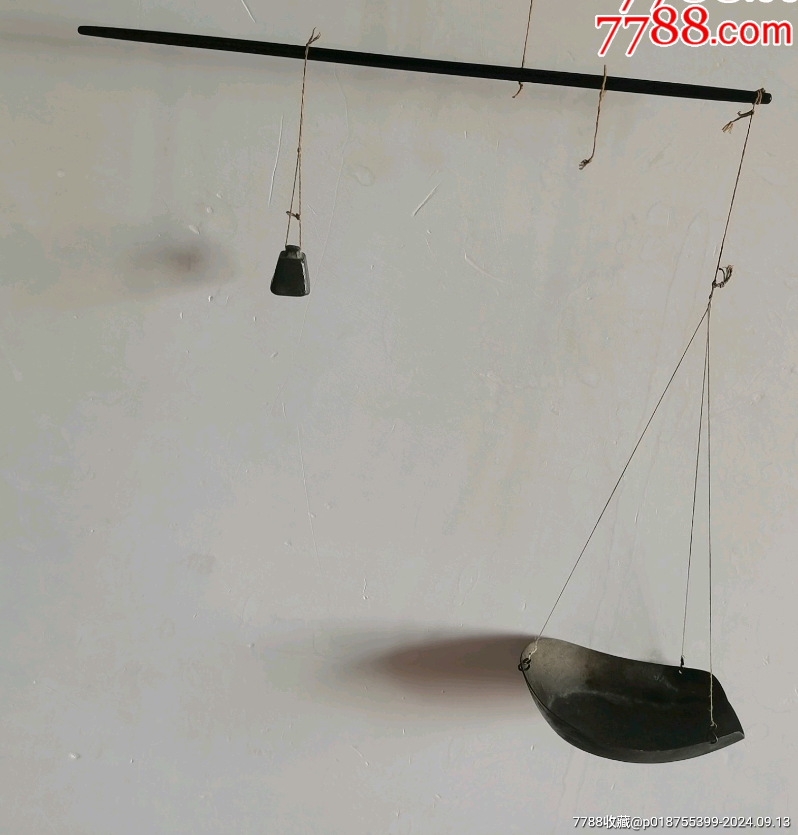 民国小杆秤_杆秤_老山东古玩【7788收藏__收藏热线】