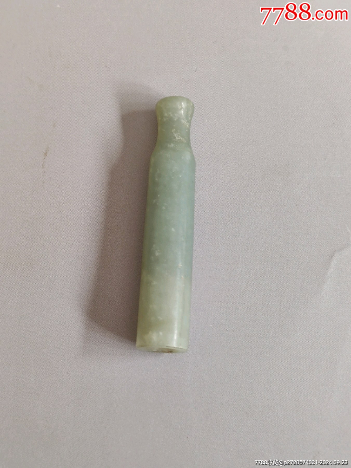 清代和田玉雙歡 324437 和田玉羊脂玉觀音吊墜