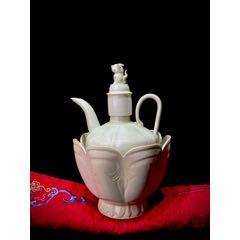 宋代青白瓷刻花海水纹盘-青白瓷/影青瓷-7788红宝书