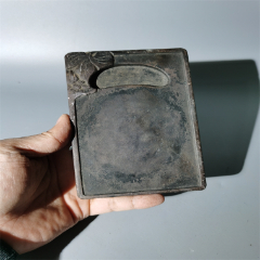 光緒刻花卉紋端石硯包老硯臺端硯歙硯石硯澄泥硯磚硯木硯_清茗敘瓷丶