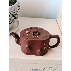 文*时期手工制作好品梅桩紫砂茶壶一把