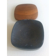 【三つ足円面硯】　古代硯/須恵器　蔵出し　中国朝鮮半島　文物ラベル　M0617H 三つ足円面硯】古代硯/須恵器蔵出し中国朝鮮半島文物ラベルM0617H