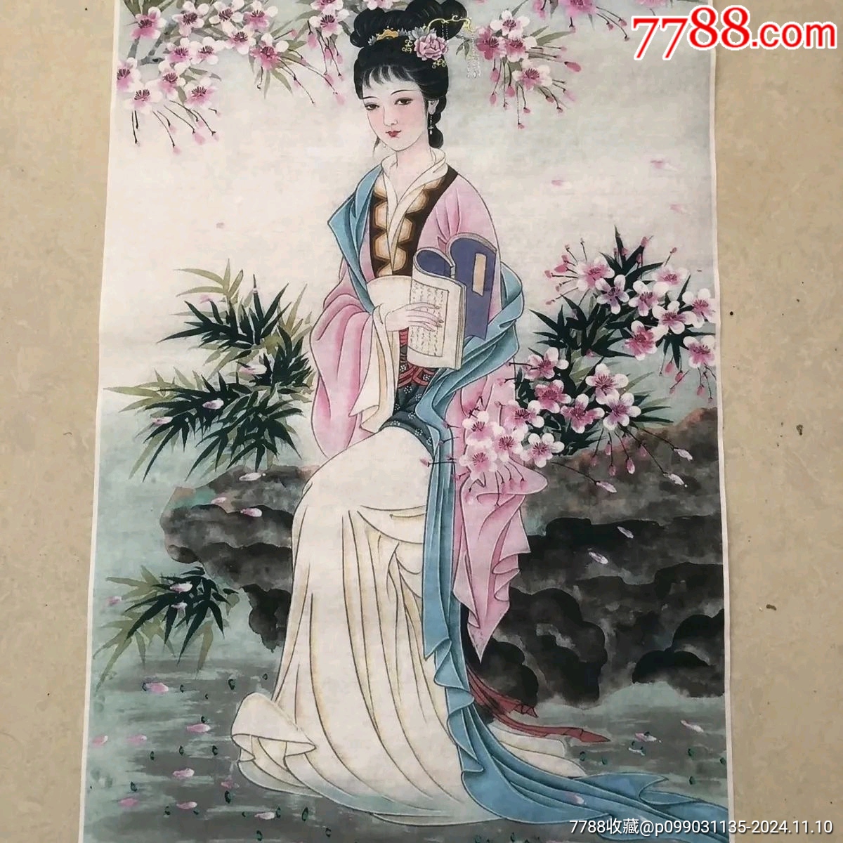 古代美女宣纸画-价格:80元-se103687752-其他收藏品-零售-7788收藏__收藏热线