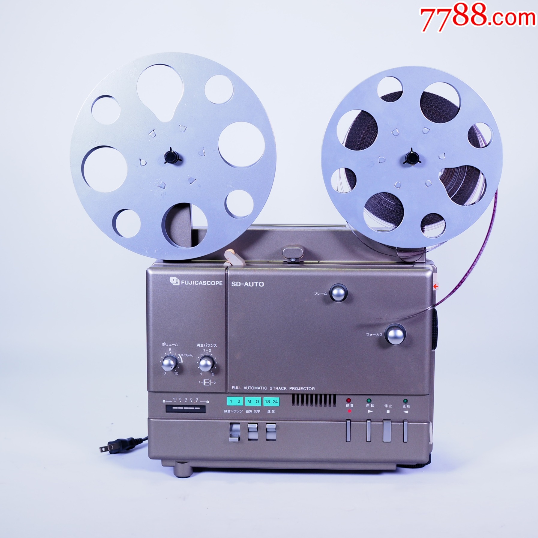 文机、骨董品 全自动超8毫米super8mm电影胶片放映机怀旧古董富士Fujica功能ok_电影机