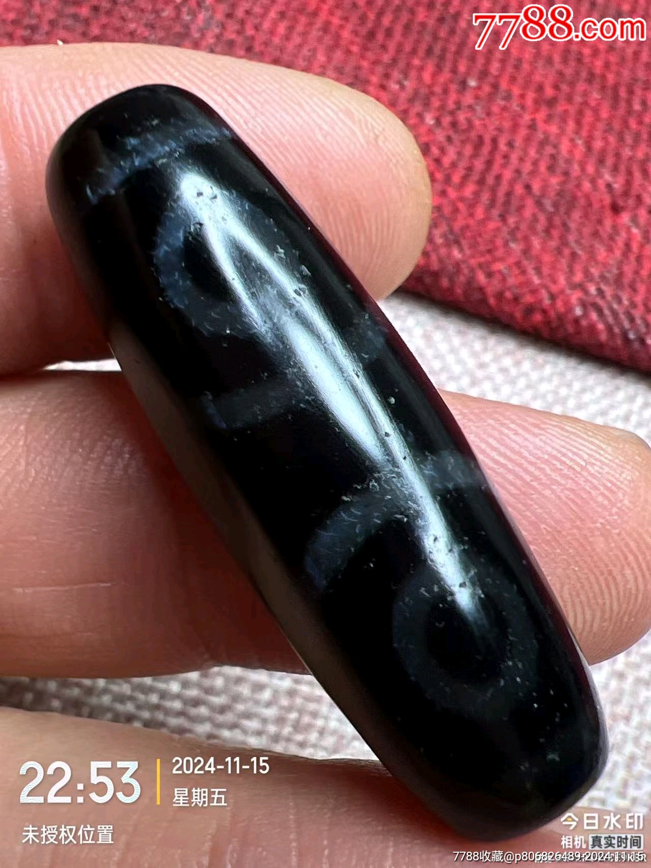 藏传有些年头三眼老天珠-价格:98元-se103777482-天珠-零售-7788收藏__收藏热线
