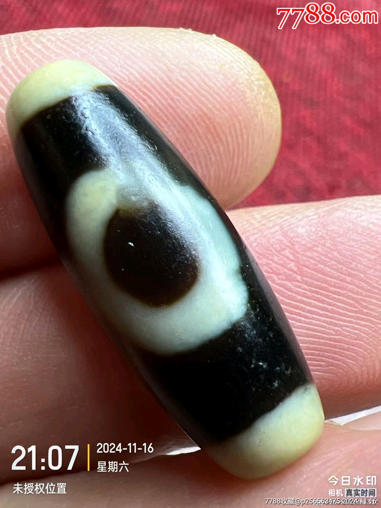 藏传爆老几百年一眼天地老天珠-价格:198元-se103793737-天珠-零售-7788收藏__收藏热线