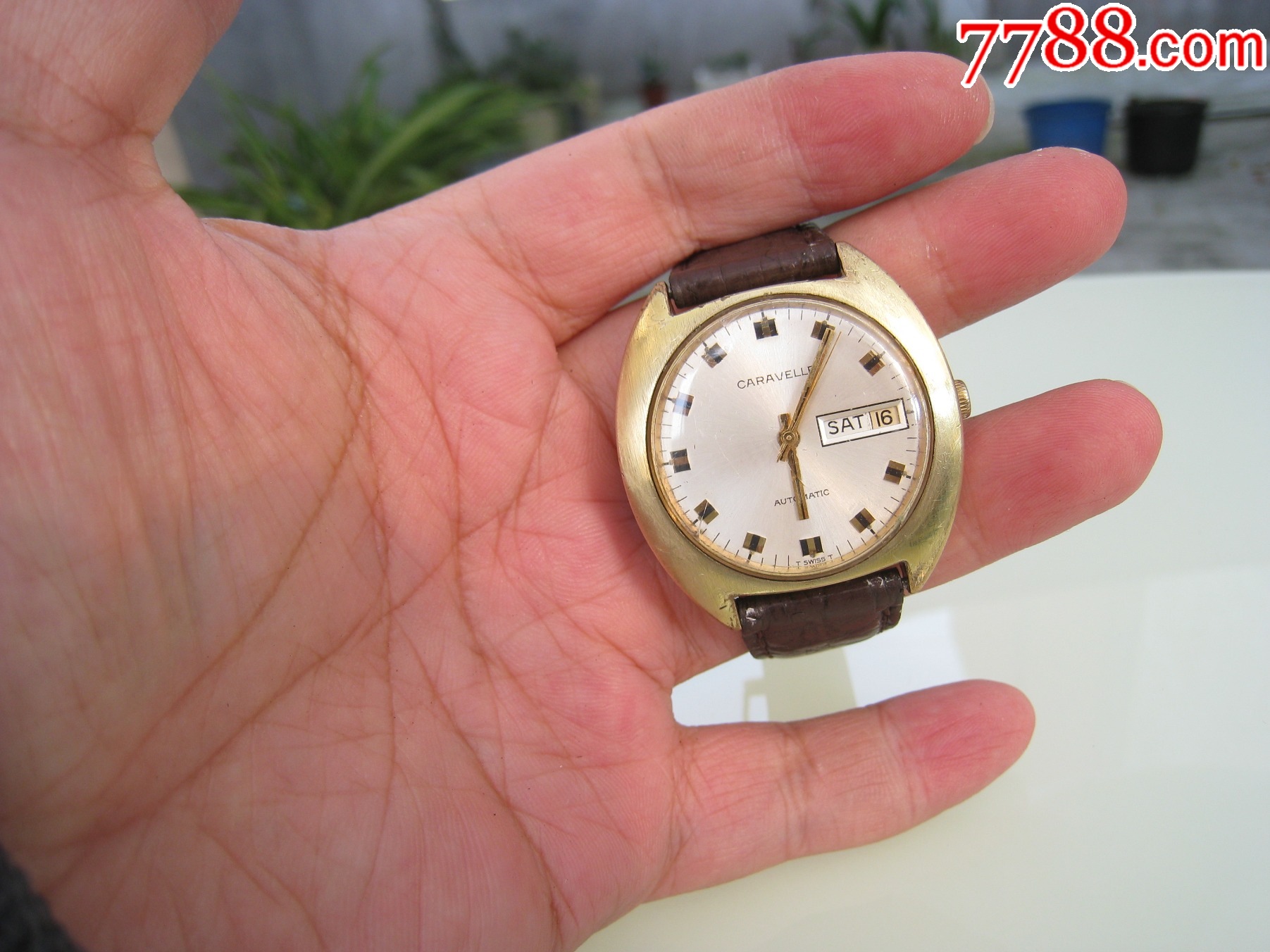 金瑞士表【自动机械】男好品_价格510元【超赞瑞士古董钟表】_第1张