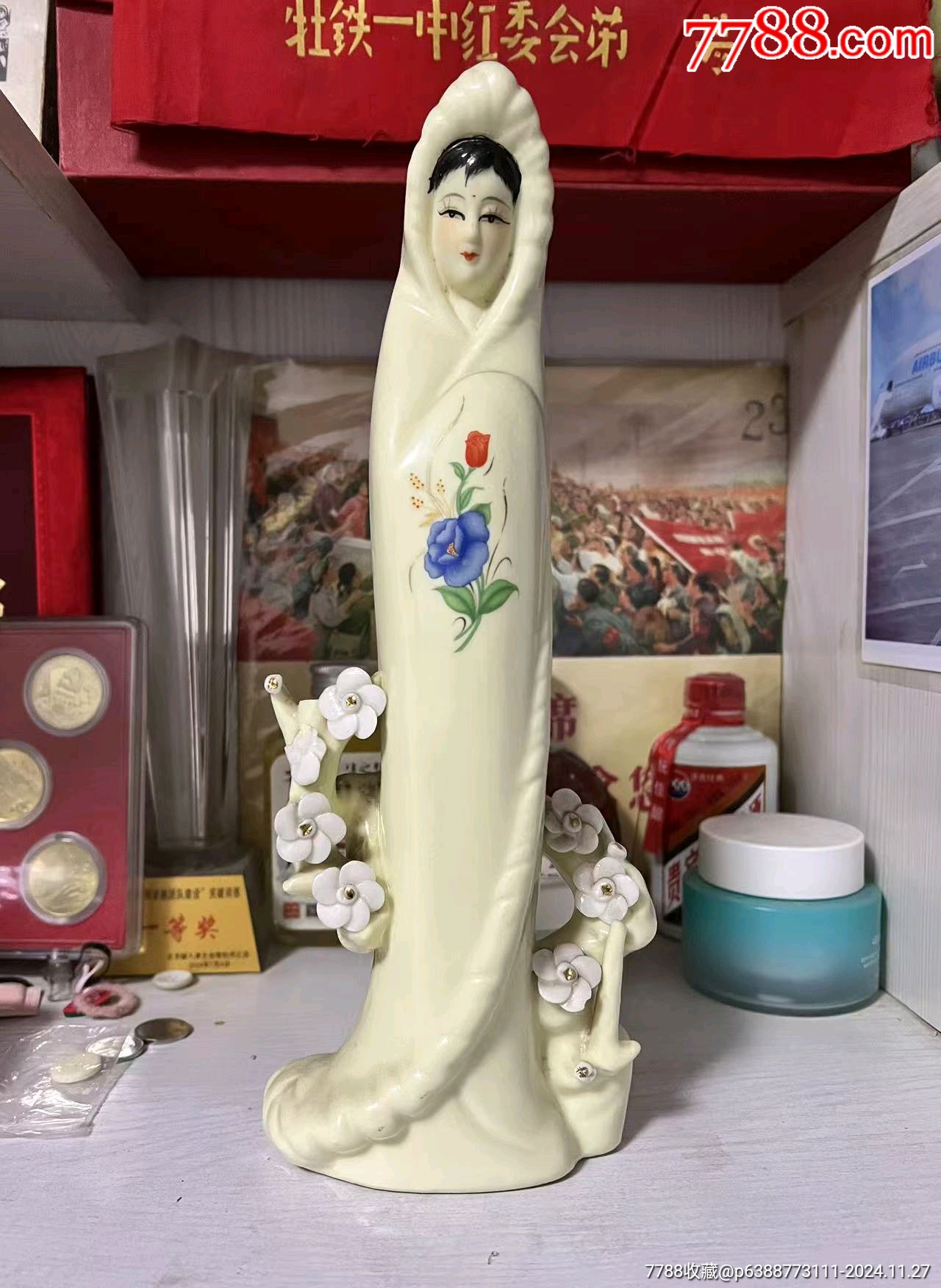 七八十年代（中國四大美人）王昭君出塞，制作精美品優(yōu)..._價(jià)格320元【月寶齋收藏閣】_第1張_7788收藏__收藏?zé)峋€
