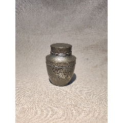 清代何怡明造点铜锡器粉盒罐-锡壶/锡器-7788旧书网