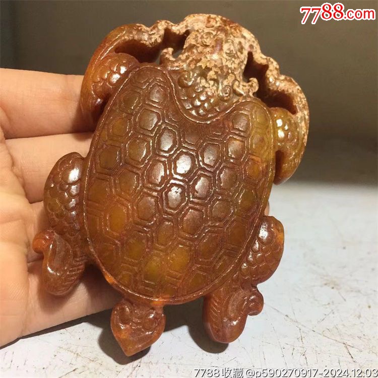 玉器岫玉玉雕玉蟾挂件摆件古老玉高古玉老物件龙龟收藏-其他玉石/玉器