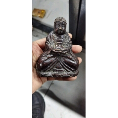 古玩舊藏木雕佛像如來(lái)_雷雷的店