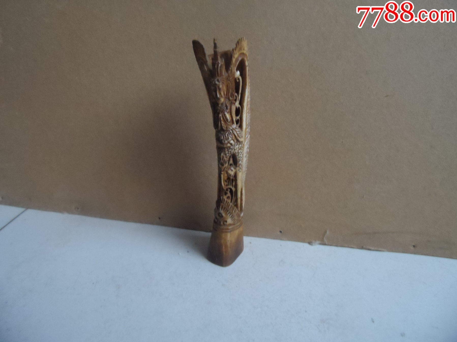 骨雕摆件一个_骨雕_收藏之家德州店【7788收藏__收藏热线】