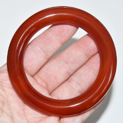 天然漂亮带金缠丝南红玛瑙手镯_玛瑙_晏婷轩收藏店【7788红宝书】