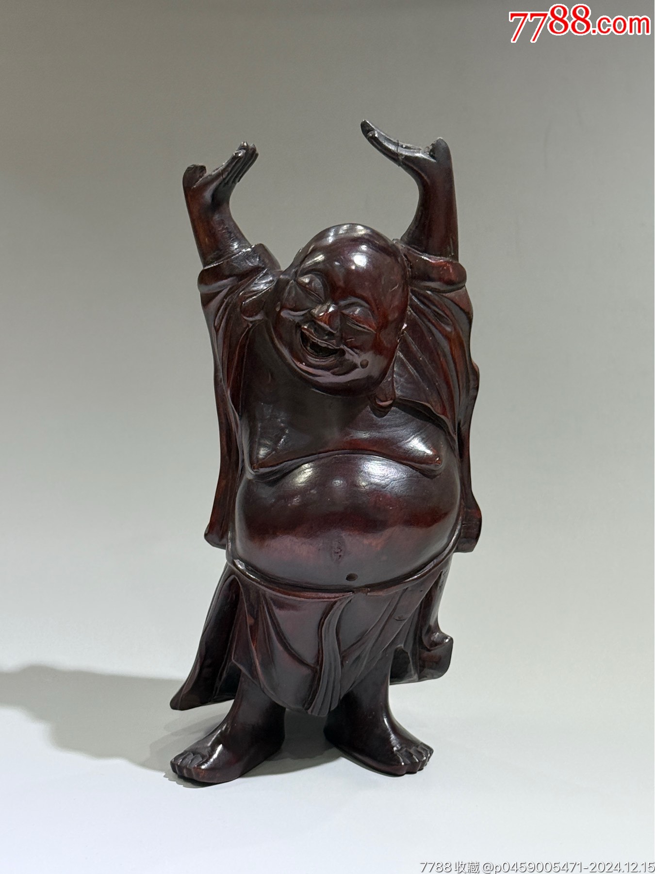 中国美術 龍眼木 彫刻 羅漢 置物 DT375 中国美術 龍眼木 彫刻 羅漢 置物 DT375