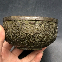 招財進(jìn)寶銅錢銅碗_新匯創(chuàng)億商行