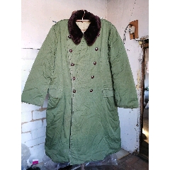 65式棉军大衣尺寸长118cm胸围124cm肩50m袖64㎝重5斤