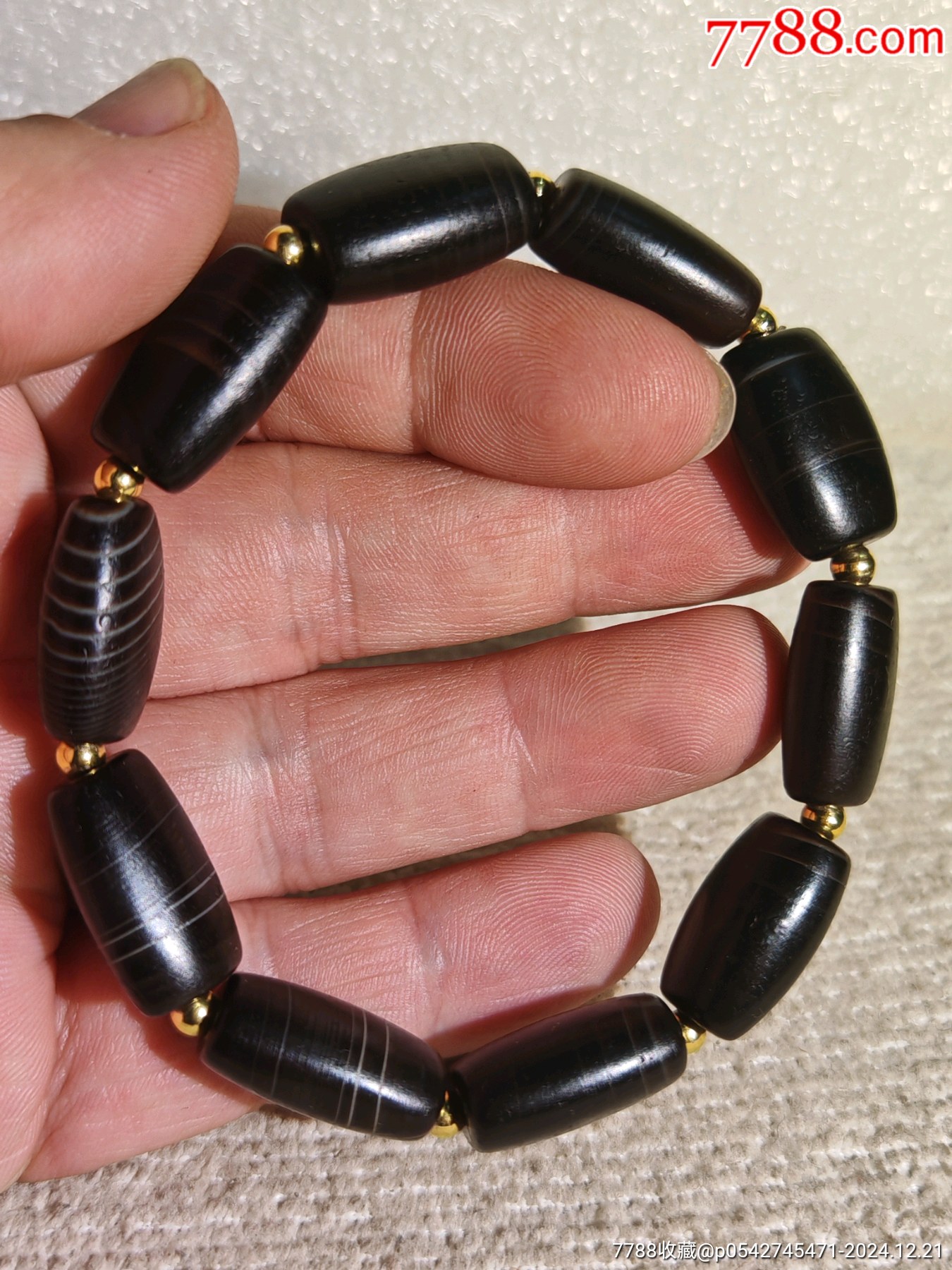 以前收藏的老玛瑙珠子爆浆厚重_玛瑙_远古文化收藏【7788旧书网】