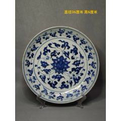 大清乾隆年制】黄釉五彩祥云龙纹“聚宝盆”。_碗/盘/碟_种类图片_收藏