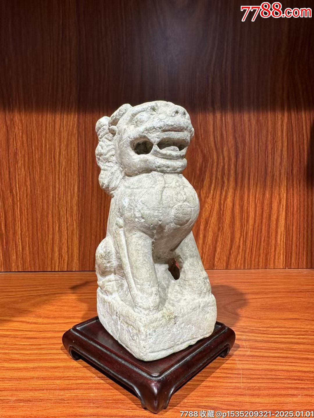明代文房白石狮子-价格:3800元-se104583899-石狮/石雕塑-零售-7788收藏__收藏热线