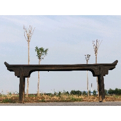 收的清代條案，圖片不清楚可以咨詢(xún)，需要的來(lái)-￥2,980 元_木桌/幾/案_7788網(wǎng)